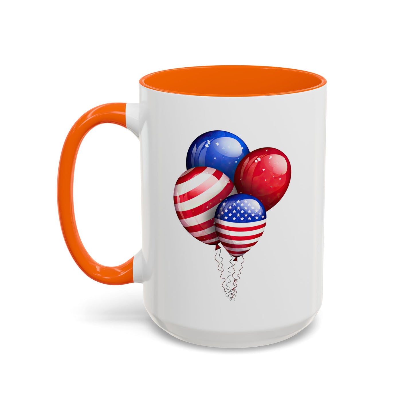 4th of July Mug - American Balloons