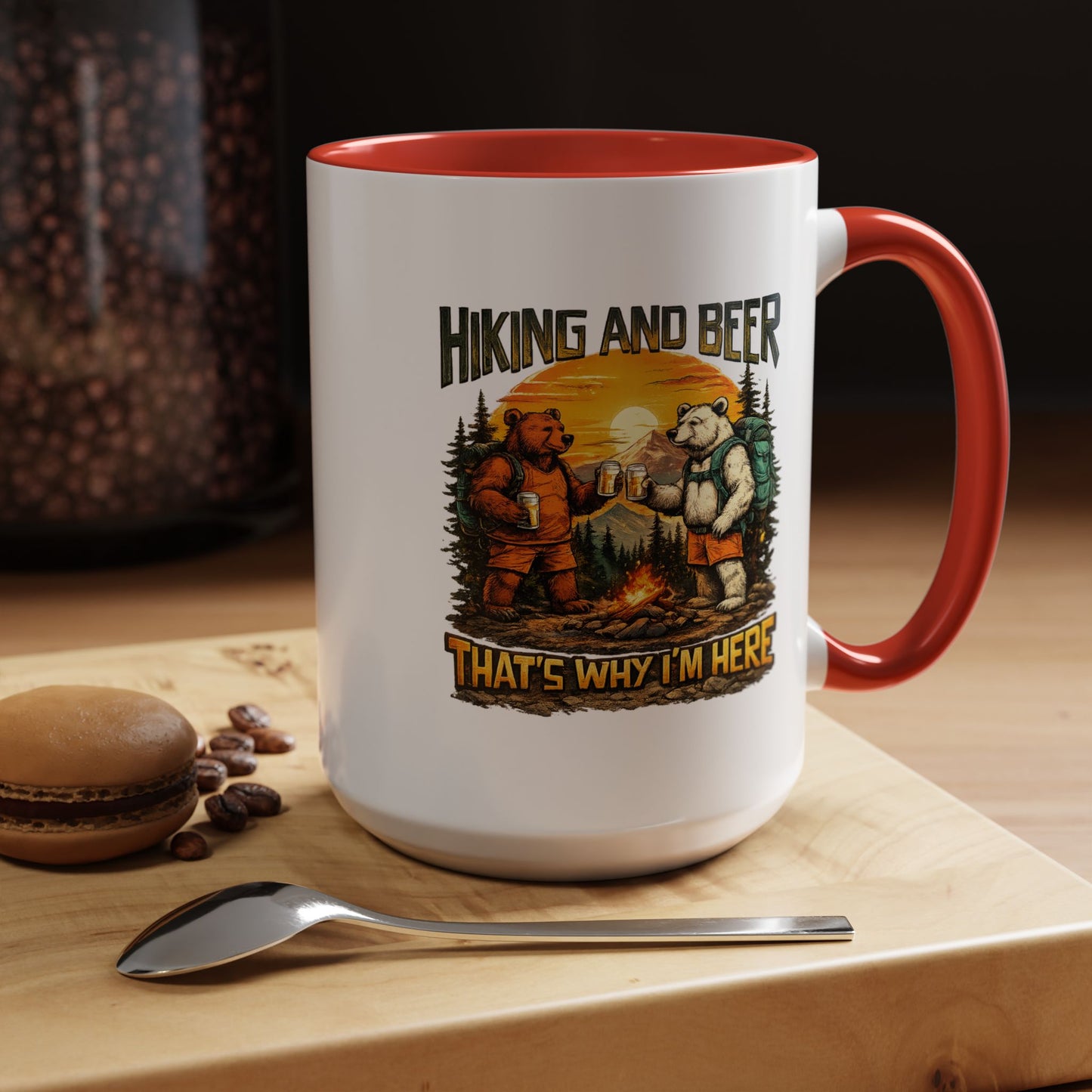 Humor Mug - Hiking and Beer
