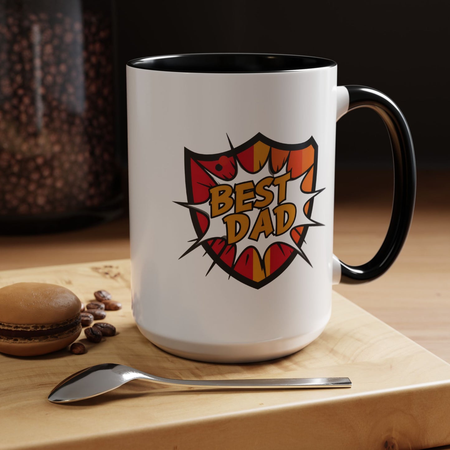 Father's Day Mug - Best Dad Shield