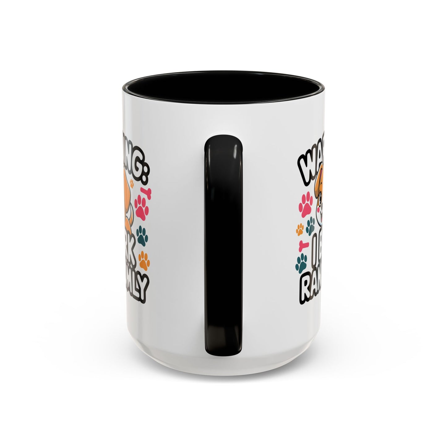 Animal Mug - Warning I Bark Randomly