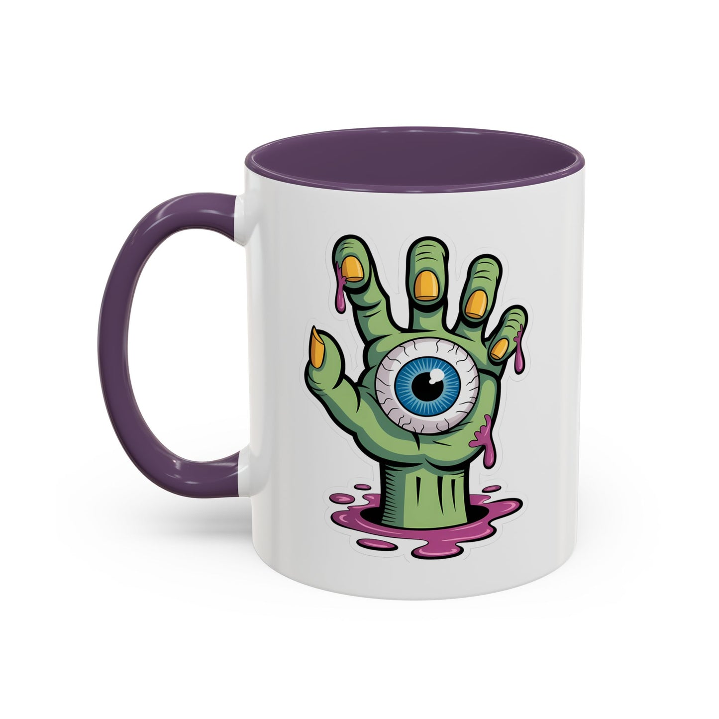Halloween Mug - Eye Ball Hand