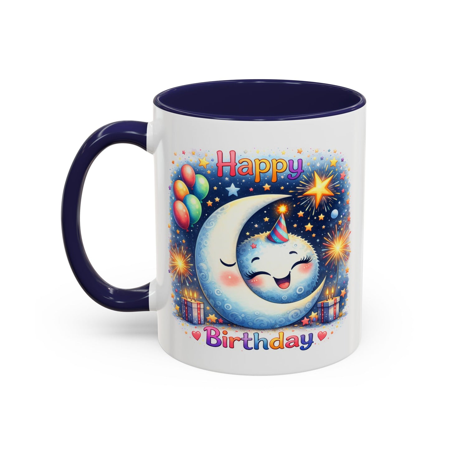 Birthday Mug - Moon and Stars