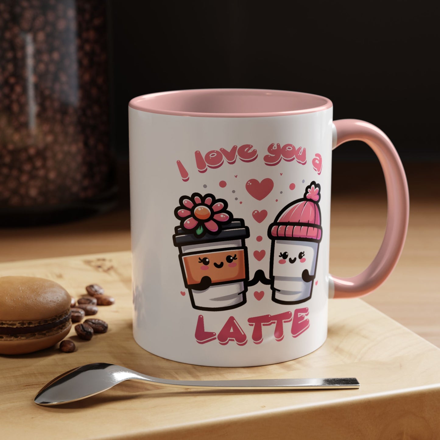 Anniversary Mug - I Love You a Latte Cute