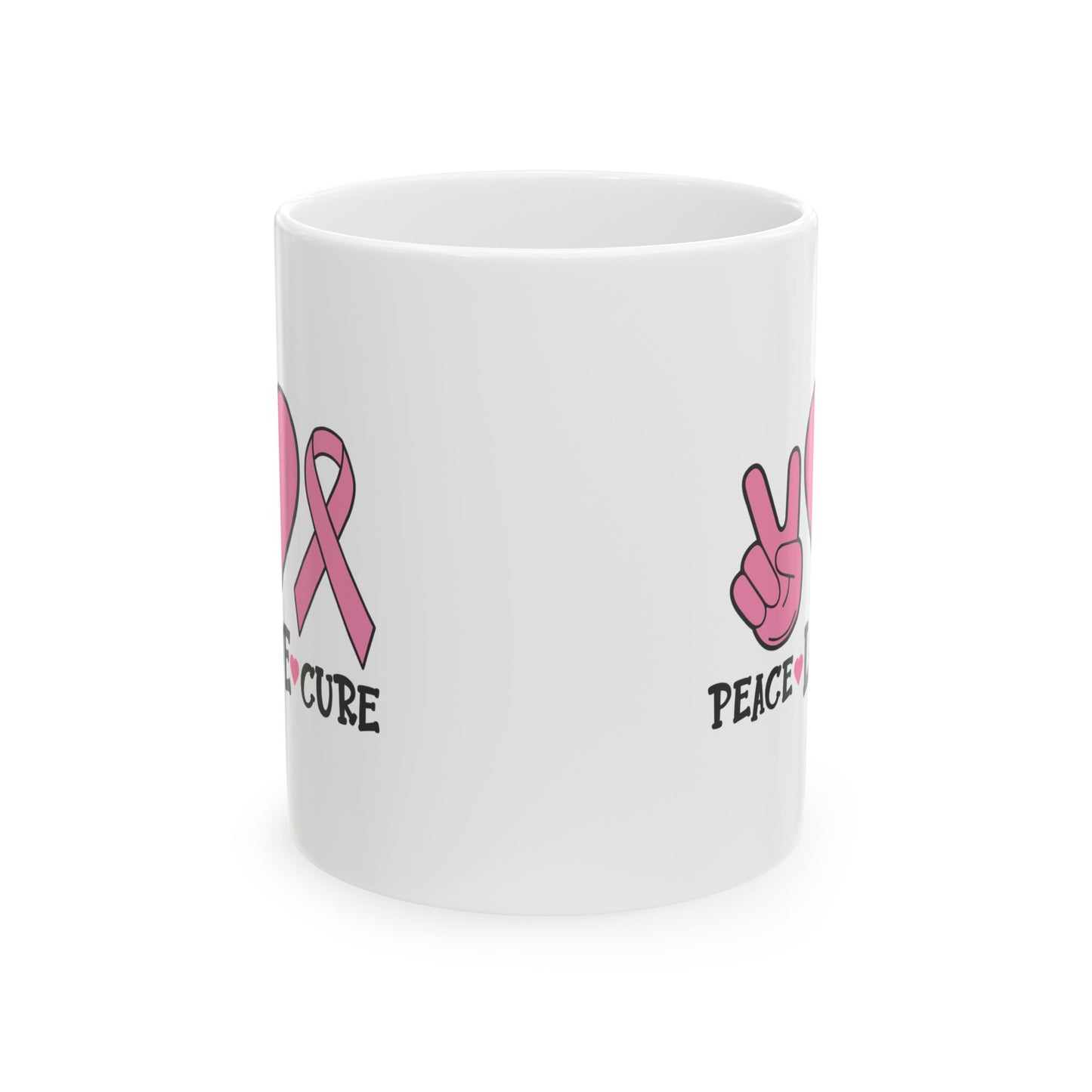 Support Mug - Peace Love Cure