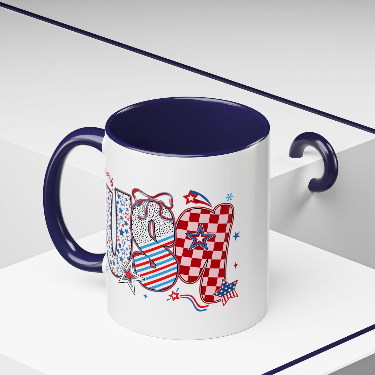 4th of July Mug - USA Coquette