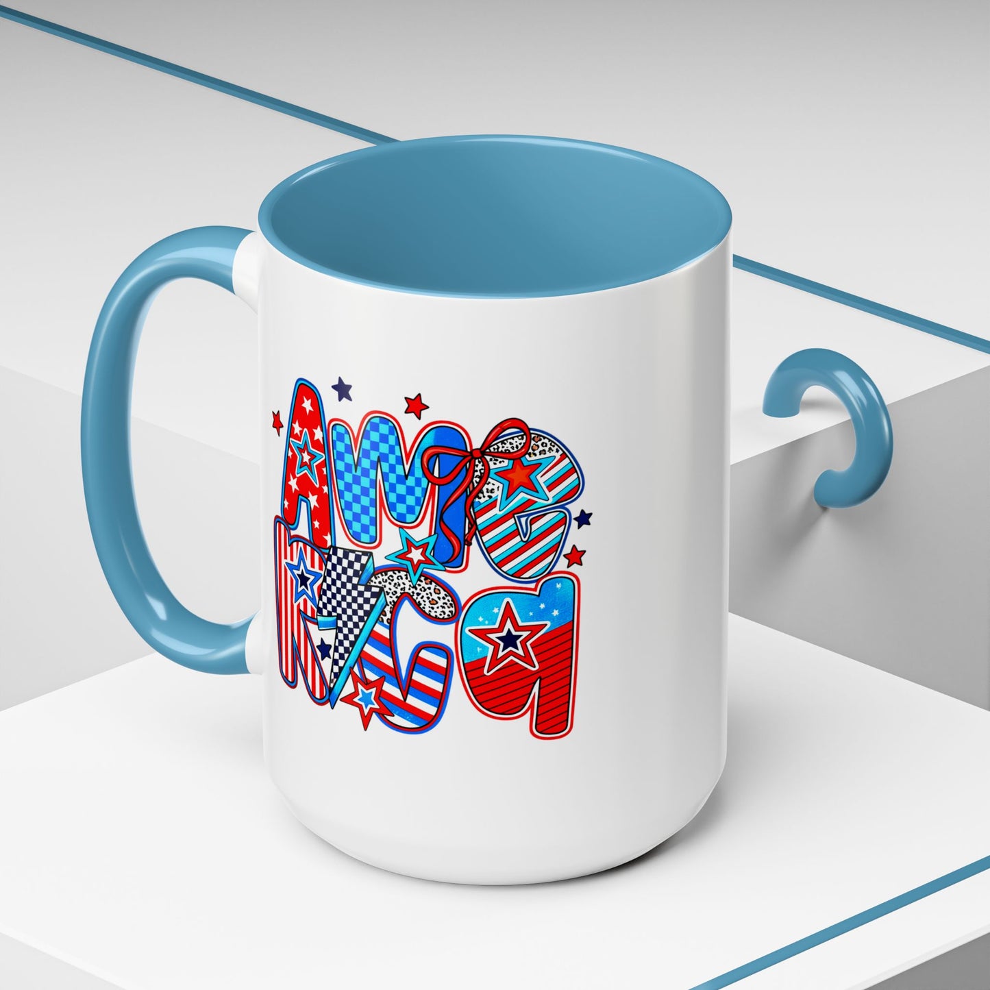 4th of July Mug - Retro America Coquette
