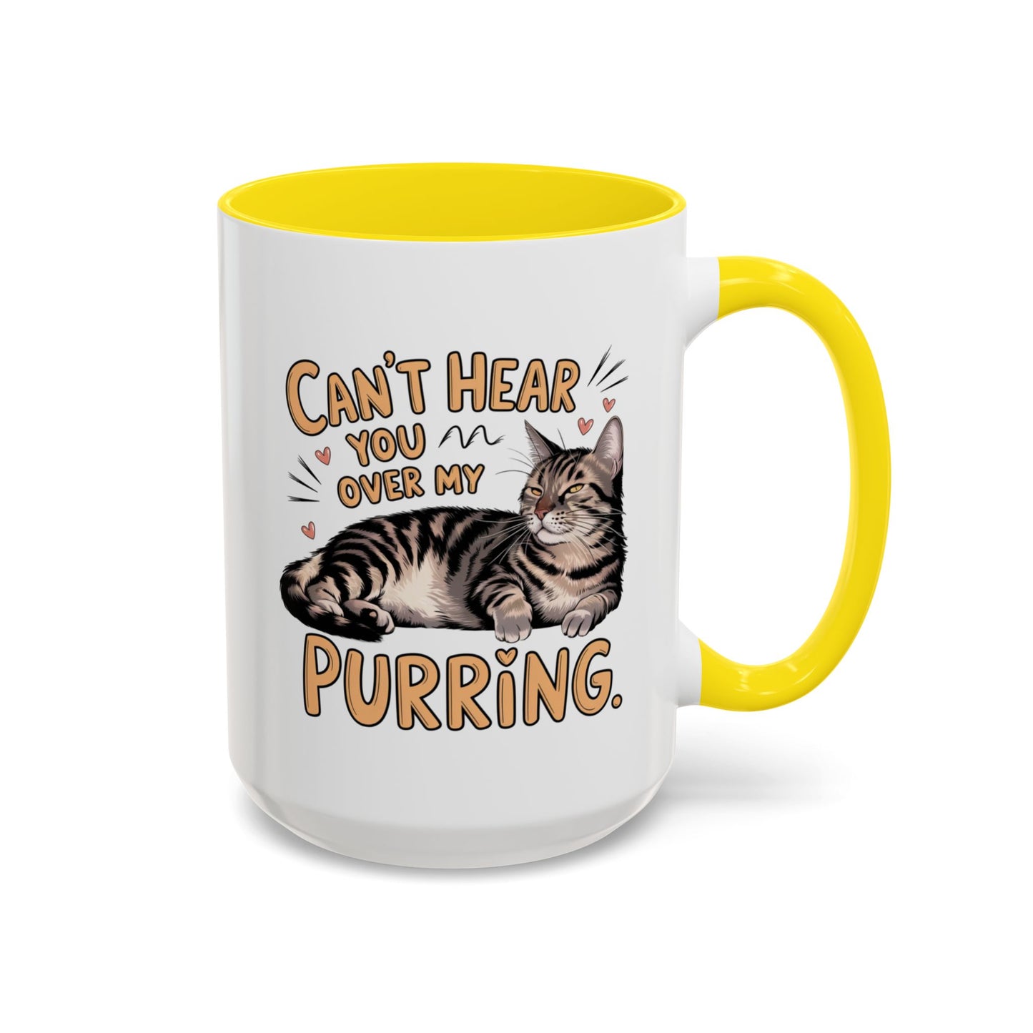 Animal Mug - Can't Hear You Over My Purring