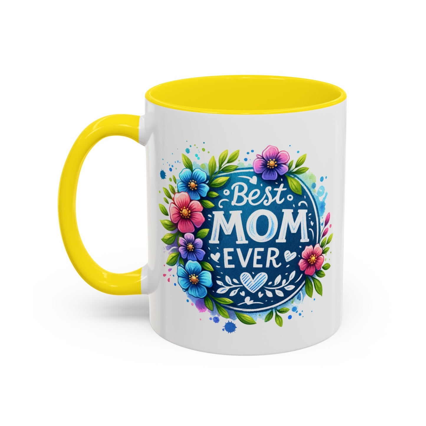 Mother's Day Mug - Best Mom Ever Floral