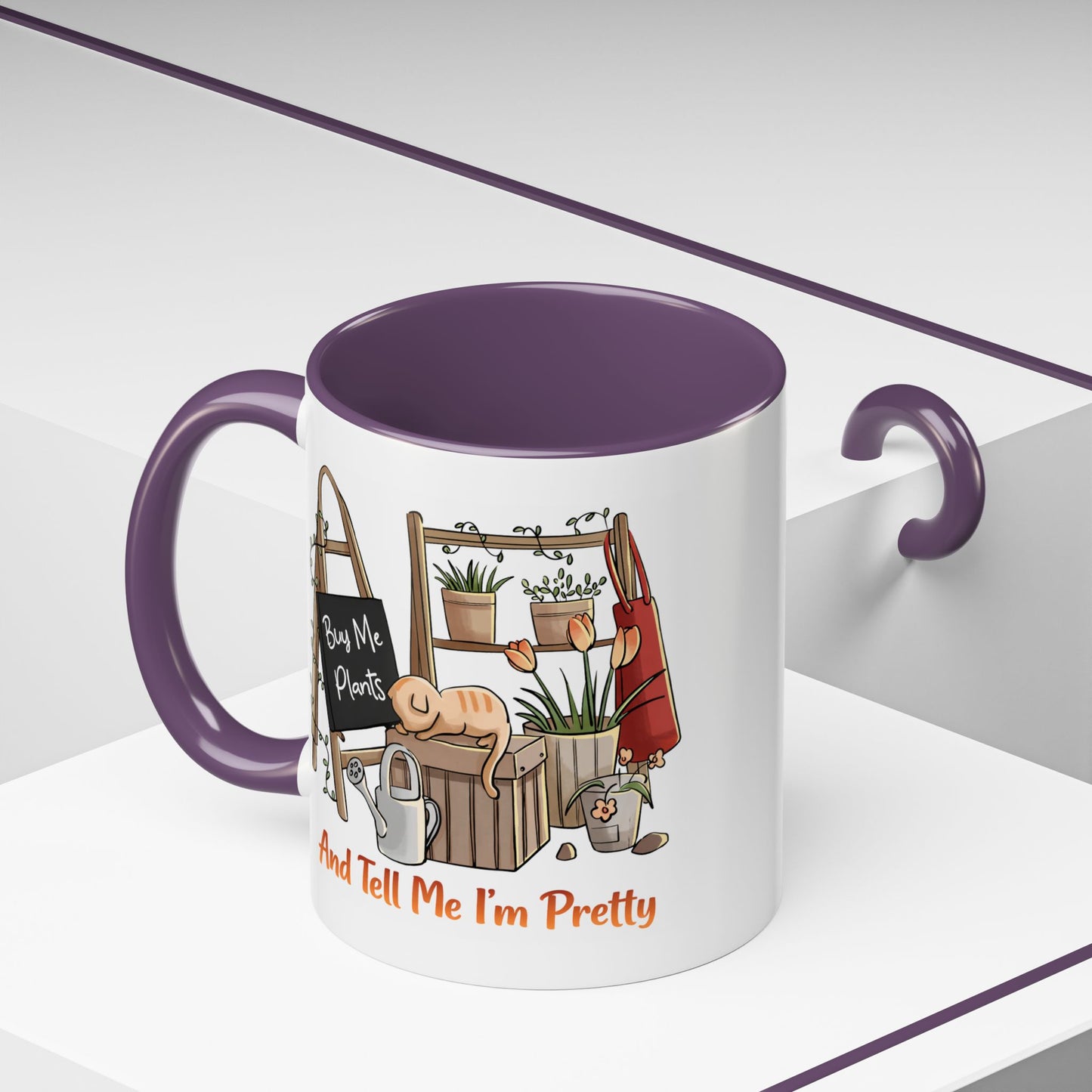Humor Mug - Buy Me Plants