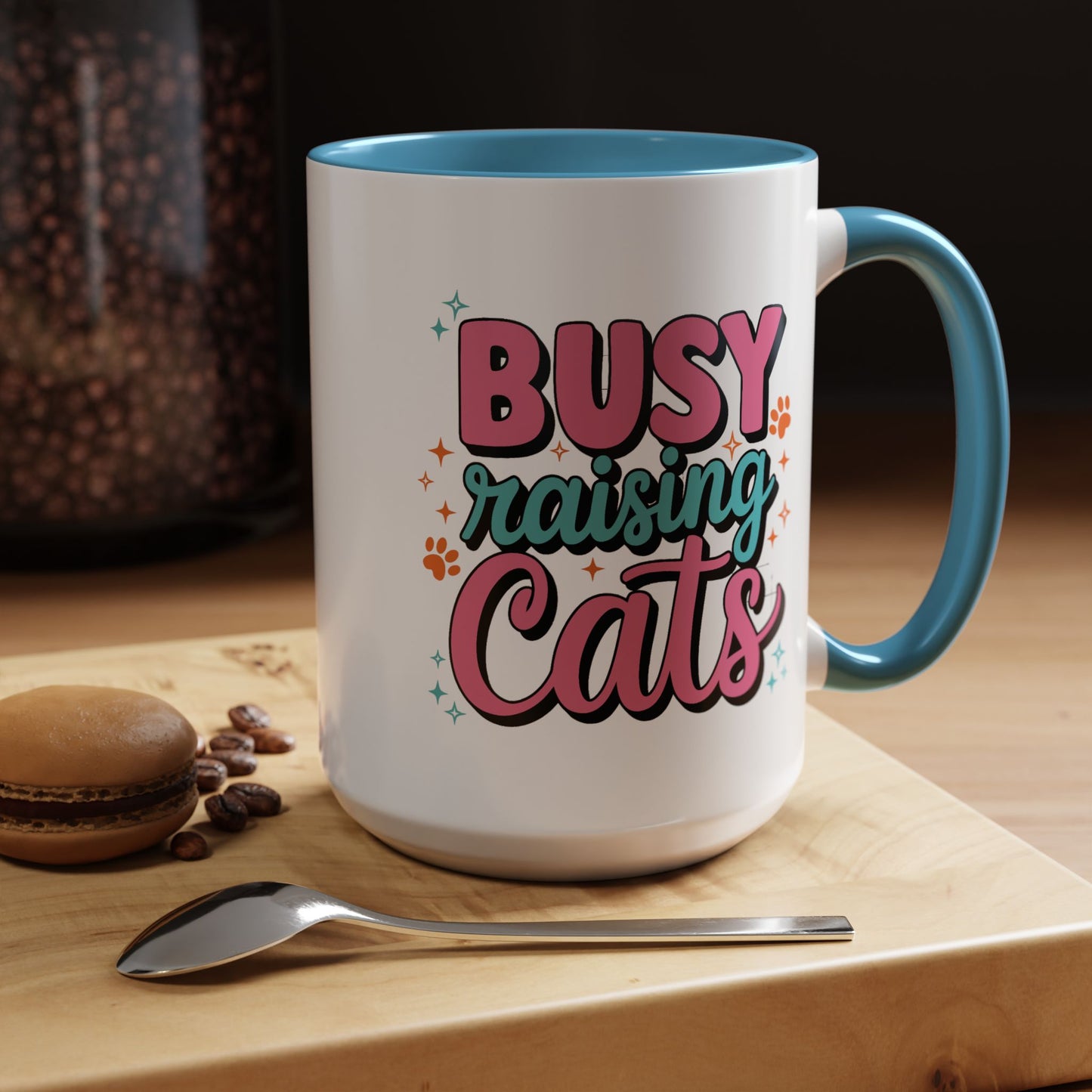 Animal Mug - Busy Raising Cats