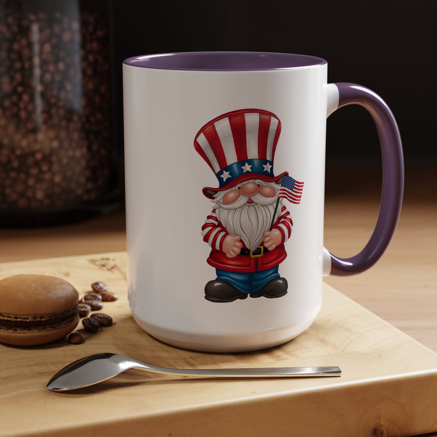 4th of July Mug - American Gnome 11