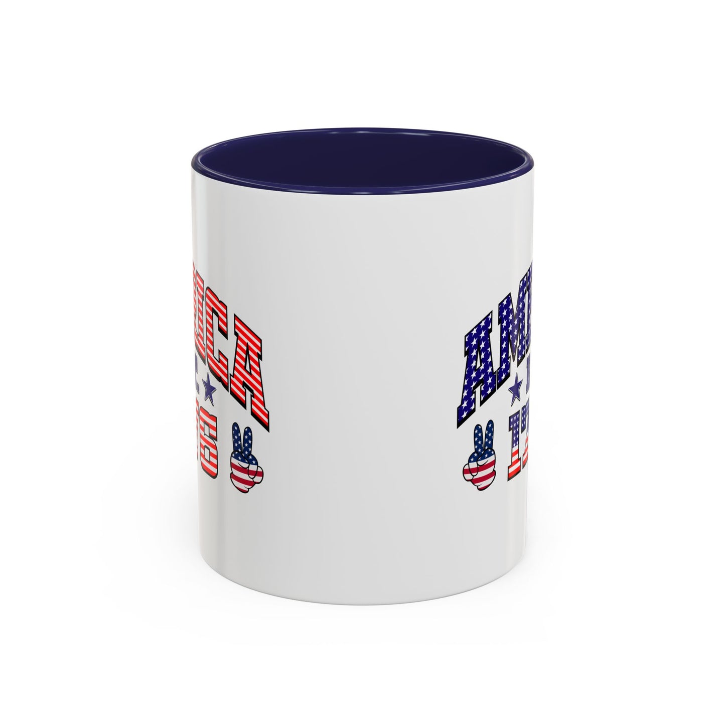 4th of July Mug - American Est 1776 Patriotic Flag