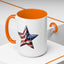 4th of July Mug - American Flag Star 3