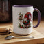 Christmas Mug - Gnome and Birdhouse