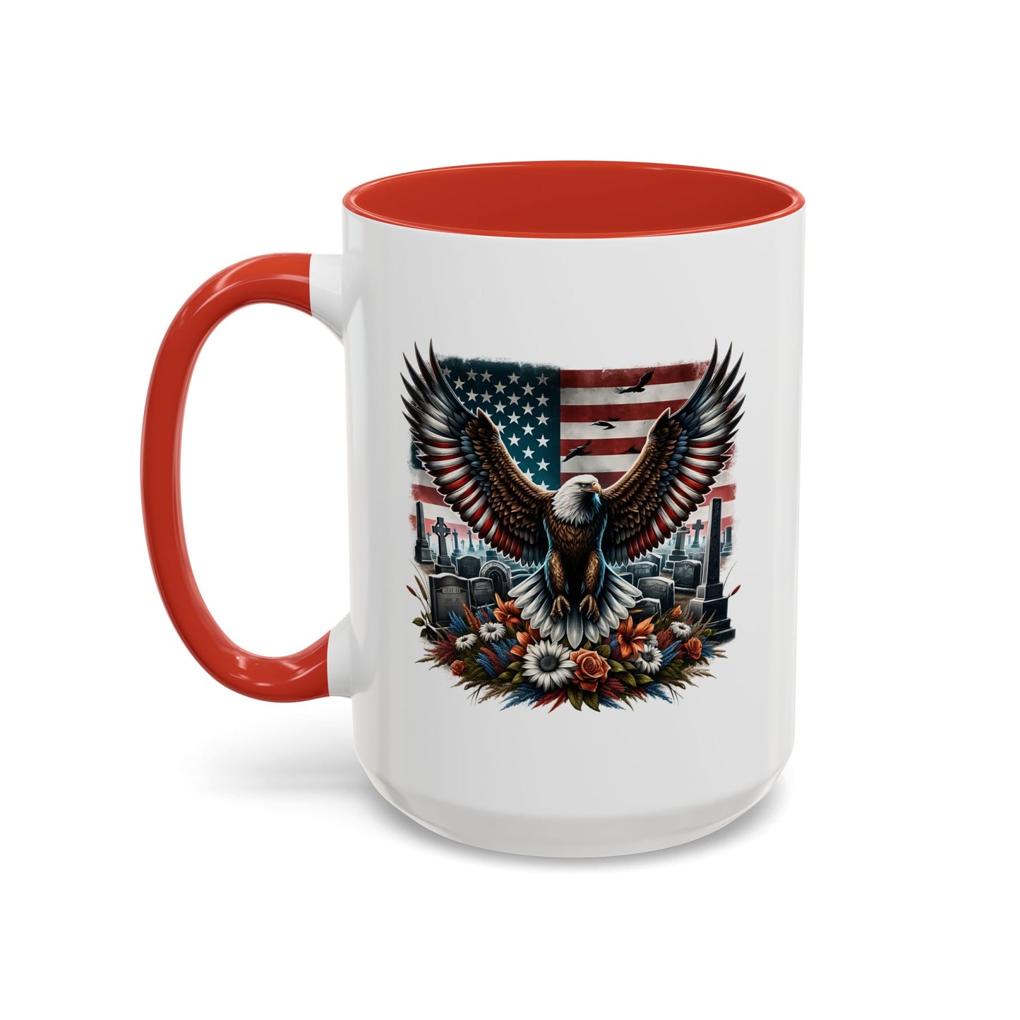 4th of July Mug - American Bald Eagle Memorial