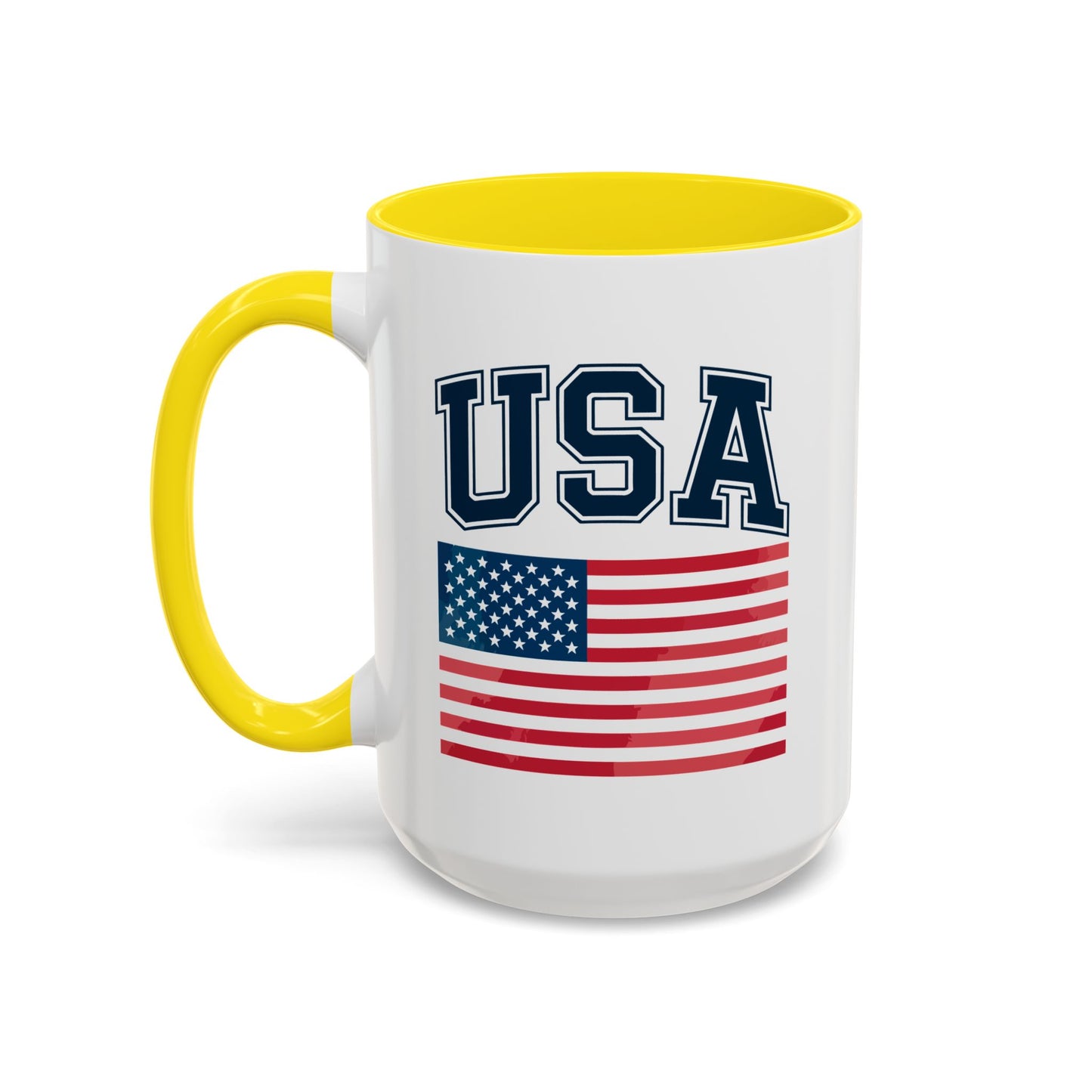 4th of July Mug - USA & Flag