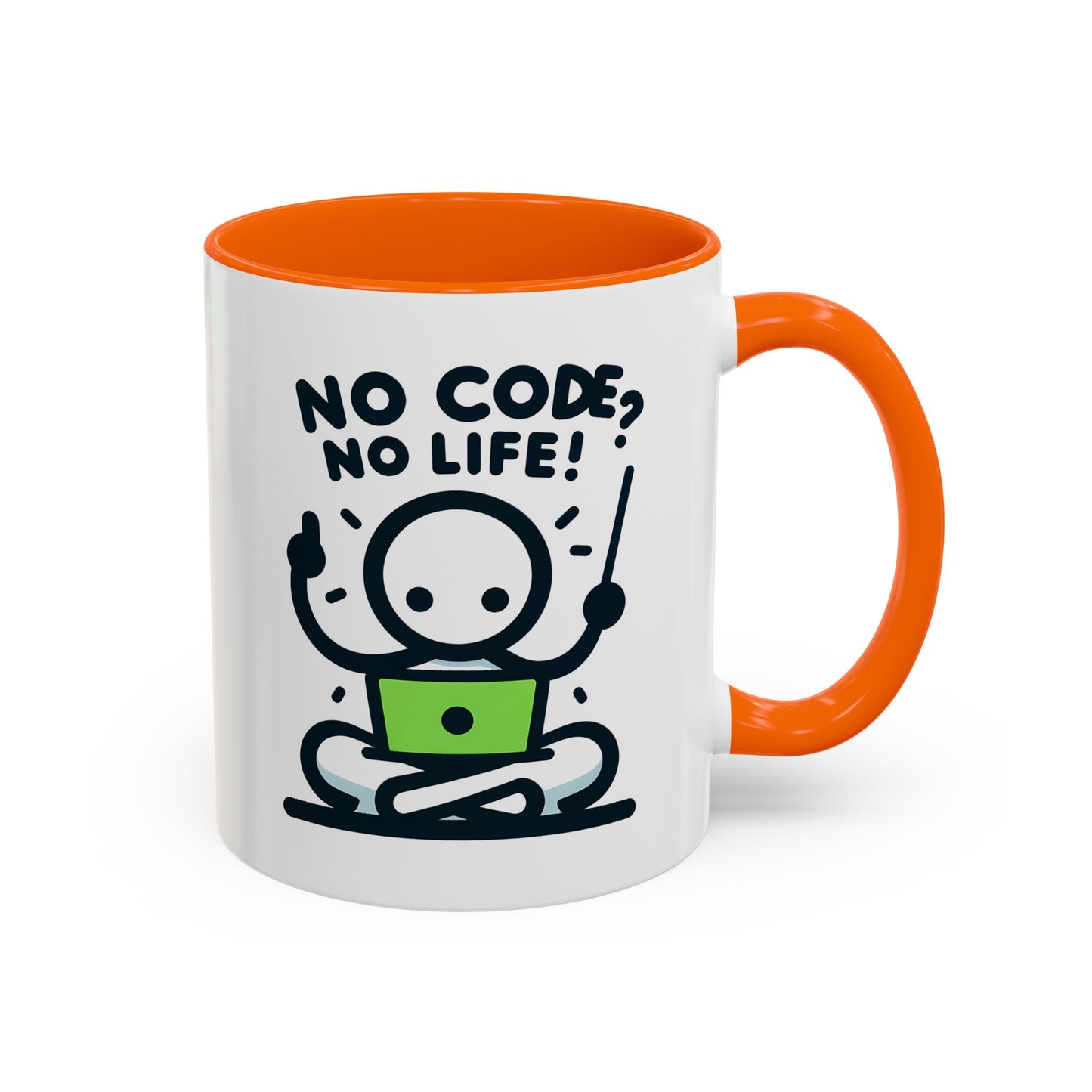 Humor Mug - No Code No Life