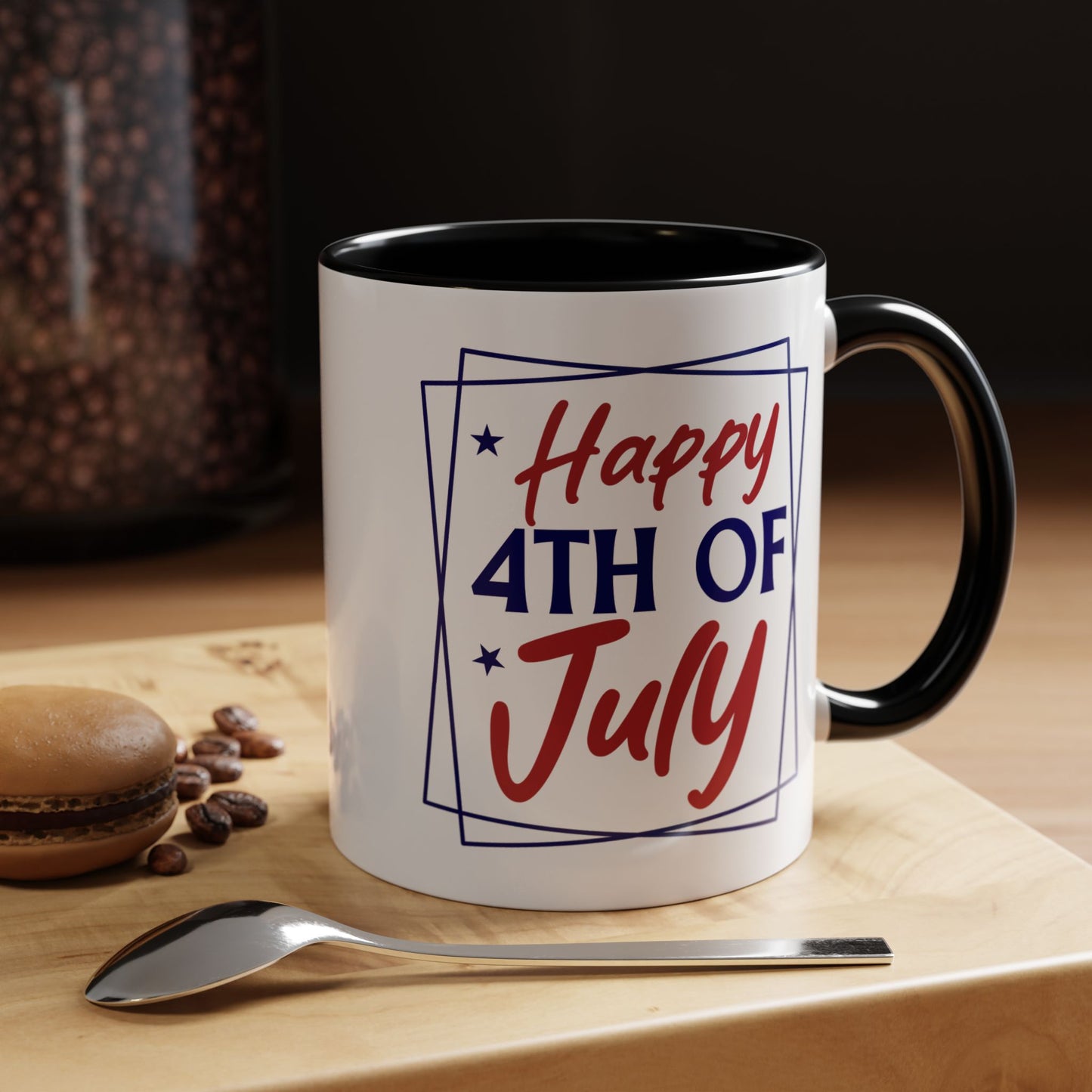 4th of July Mug - Happy Fourth of July Frames