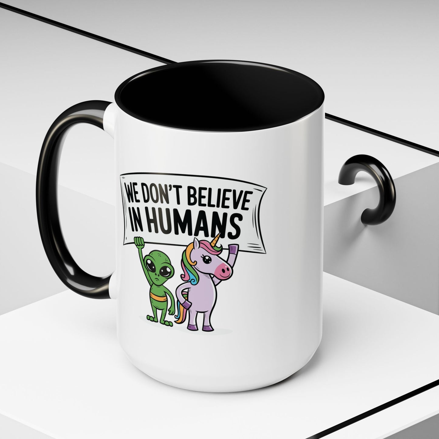 Alien Mug - We Don't Believe
