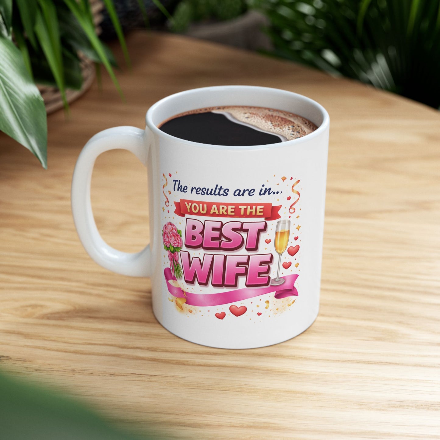 Anniversary Mug - The Results Are In You Are The Best Wife