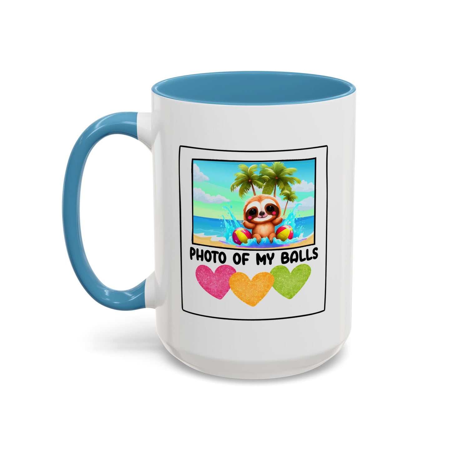 Adult Mug - Photo of My Balls