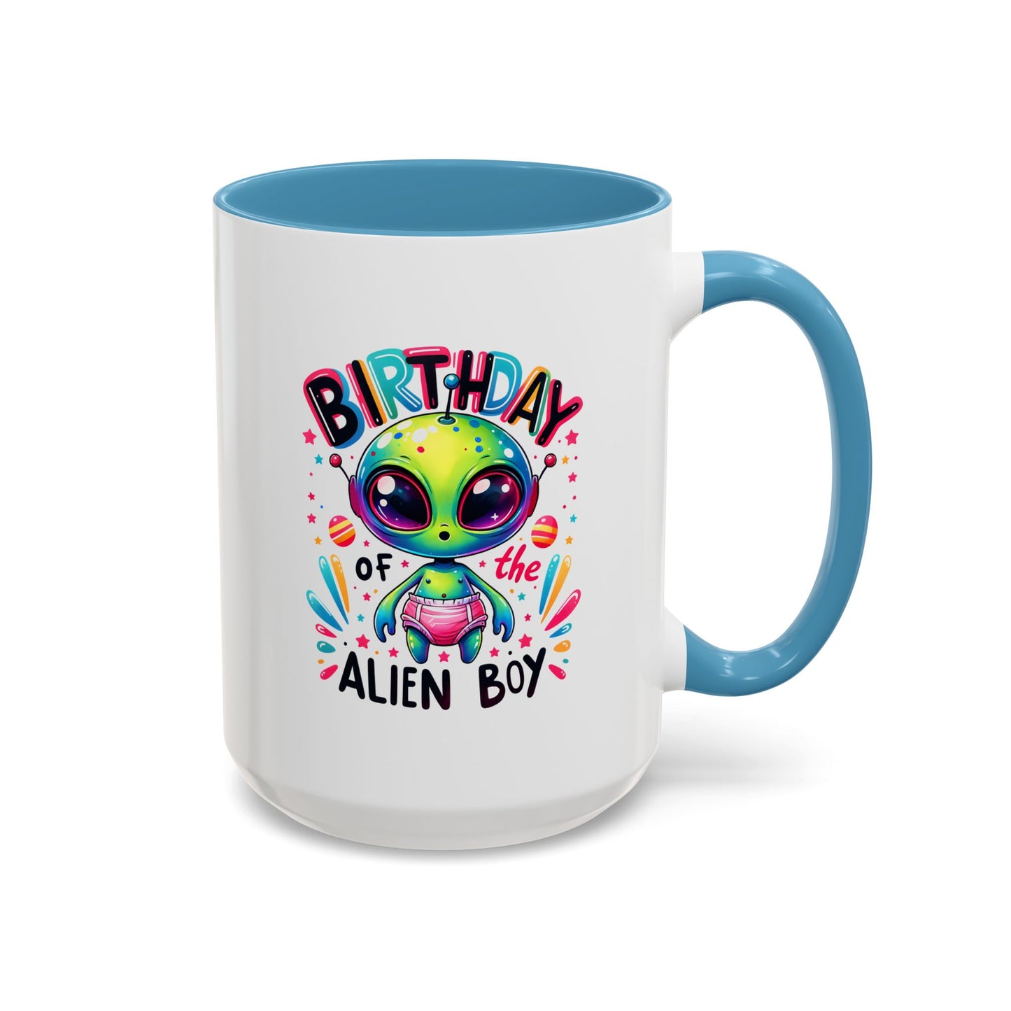 Alien Mug - Birthday Alien Boy