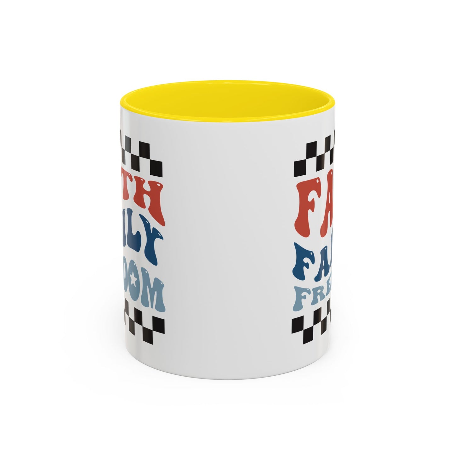 4th of July Mug - Faith Family Freedom