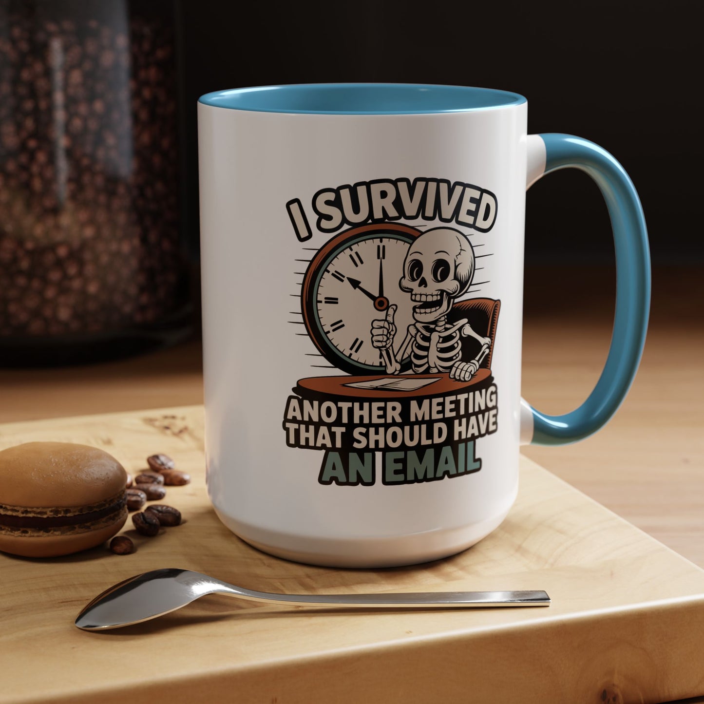 Office Mug - I Survived Another Meeting
