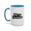 Christmas Mug - Merry Christmas White Black & Grey Text
