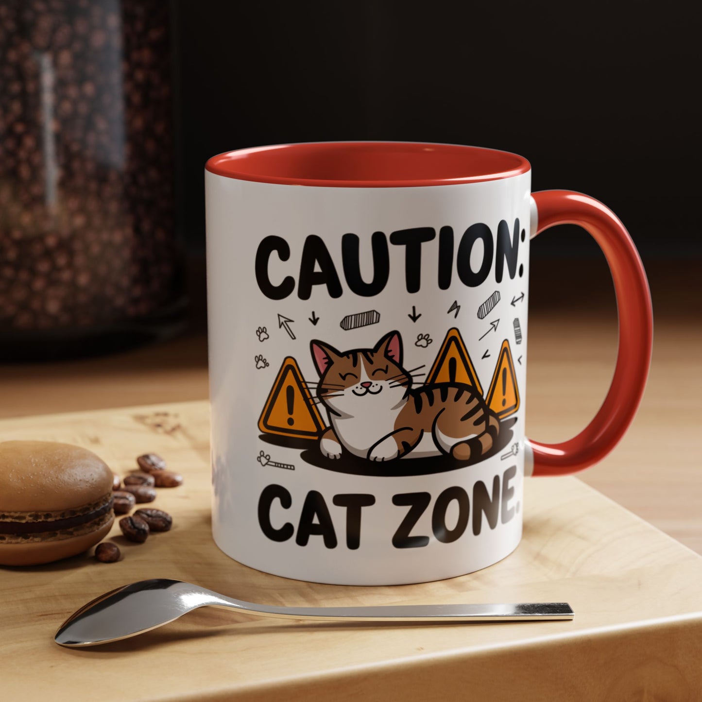 Animal Mug - Caution: Cat Zone