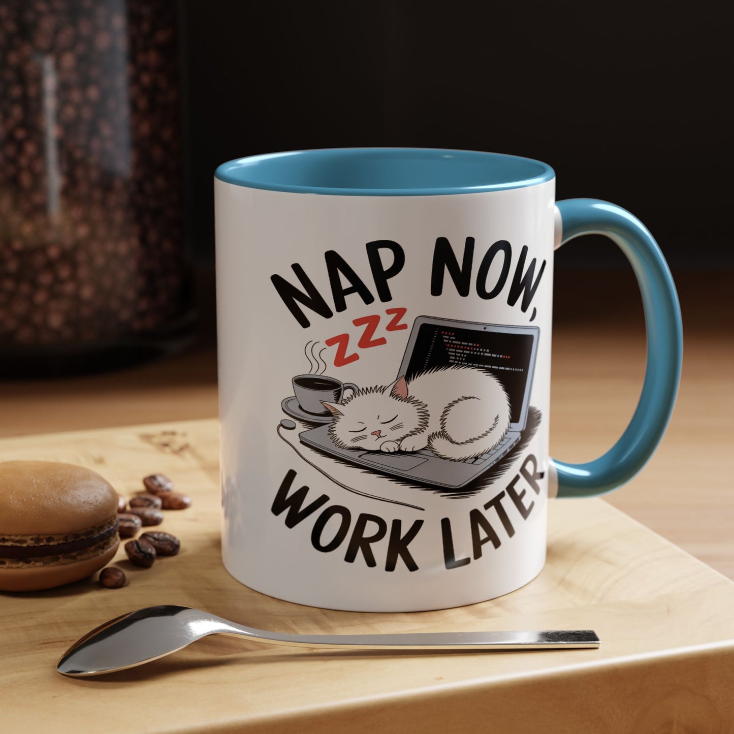 Animal Mug - Nap Now Work Later