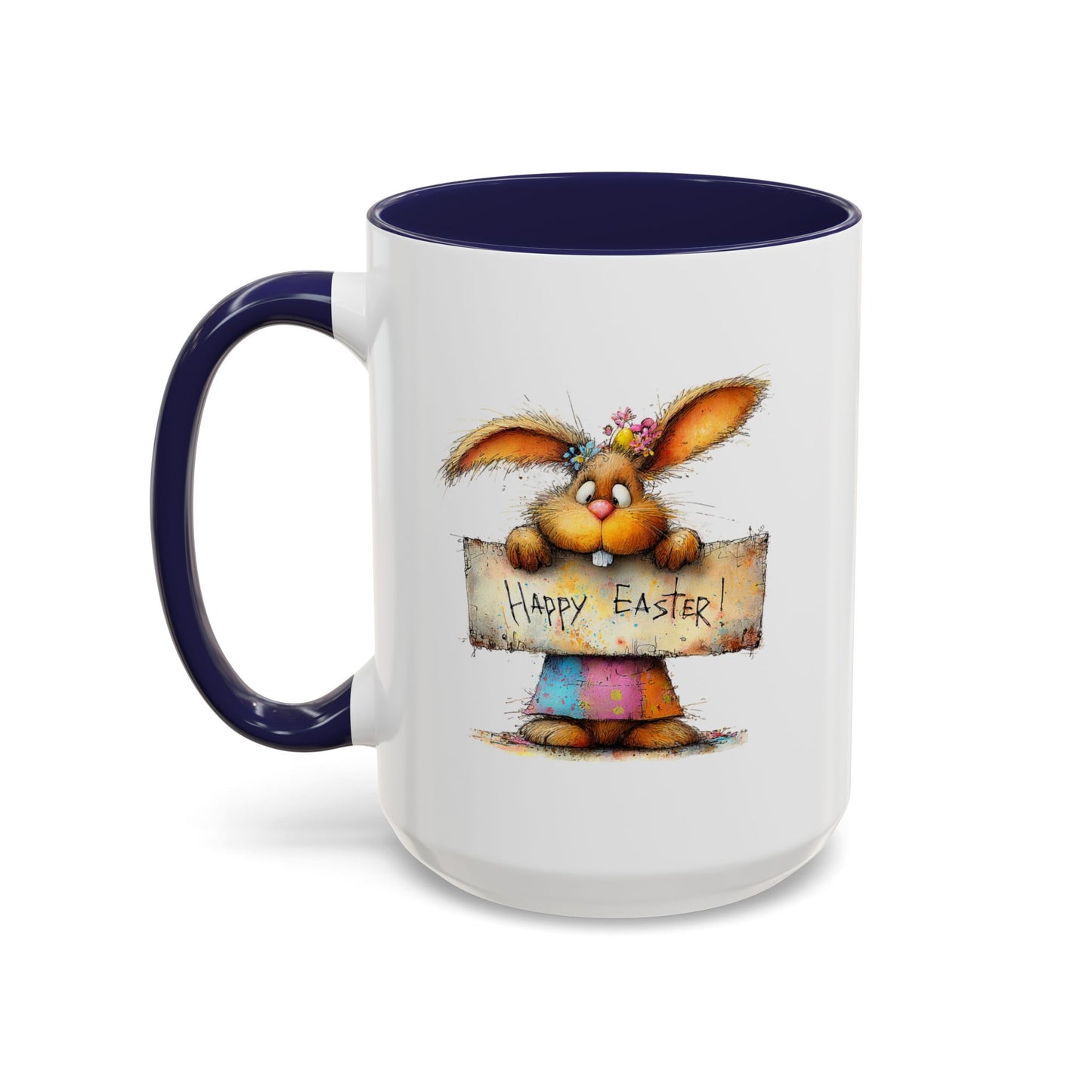 Easter Mug - Happy Easter Bunny Sign
