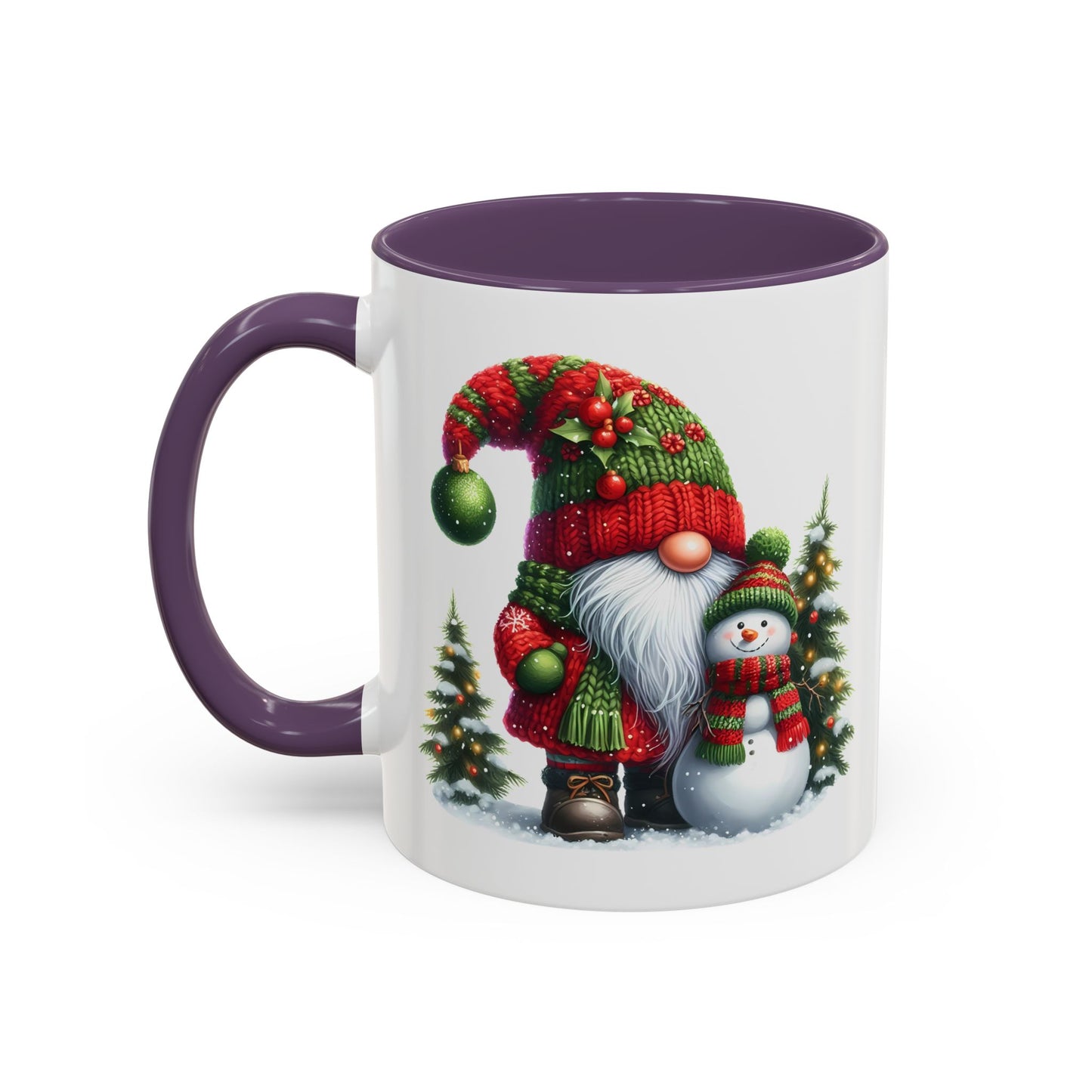 Christmas Mug - Gnome and Snowman