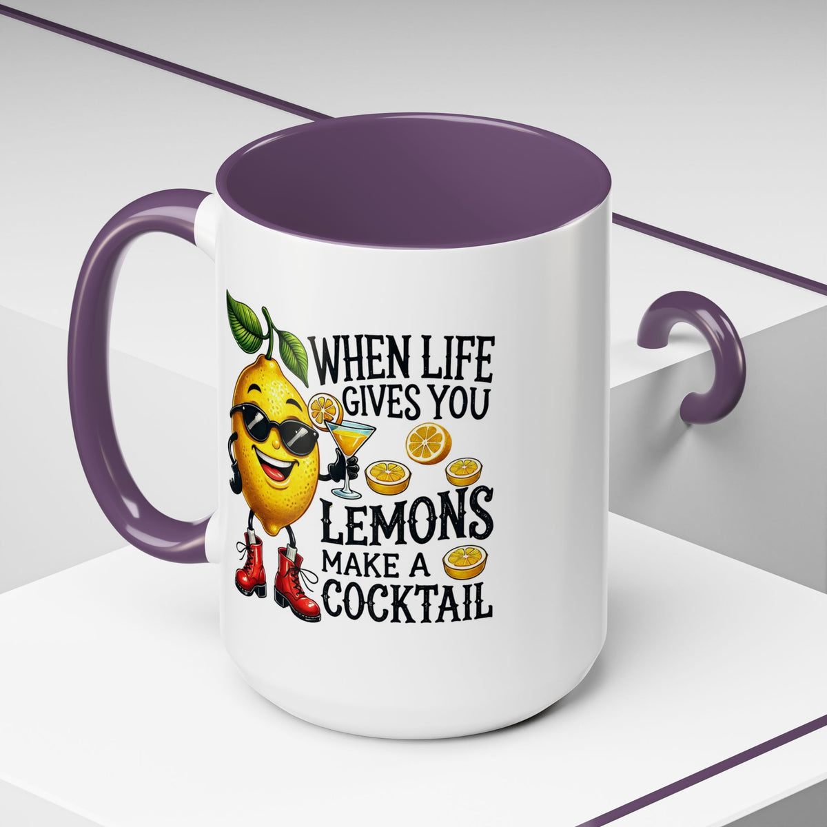 Humor Mug - When Life Gives You Lemons