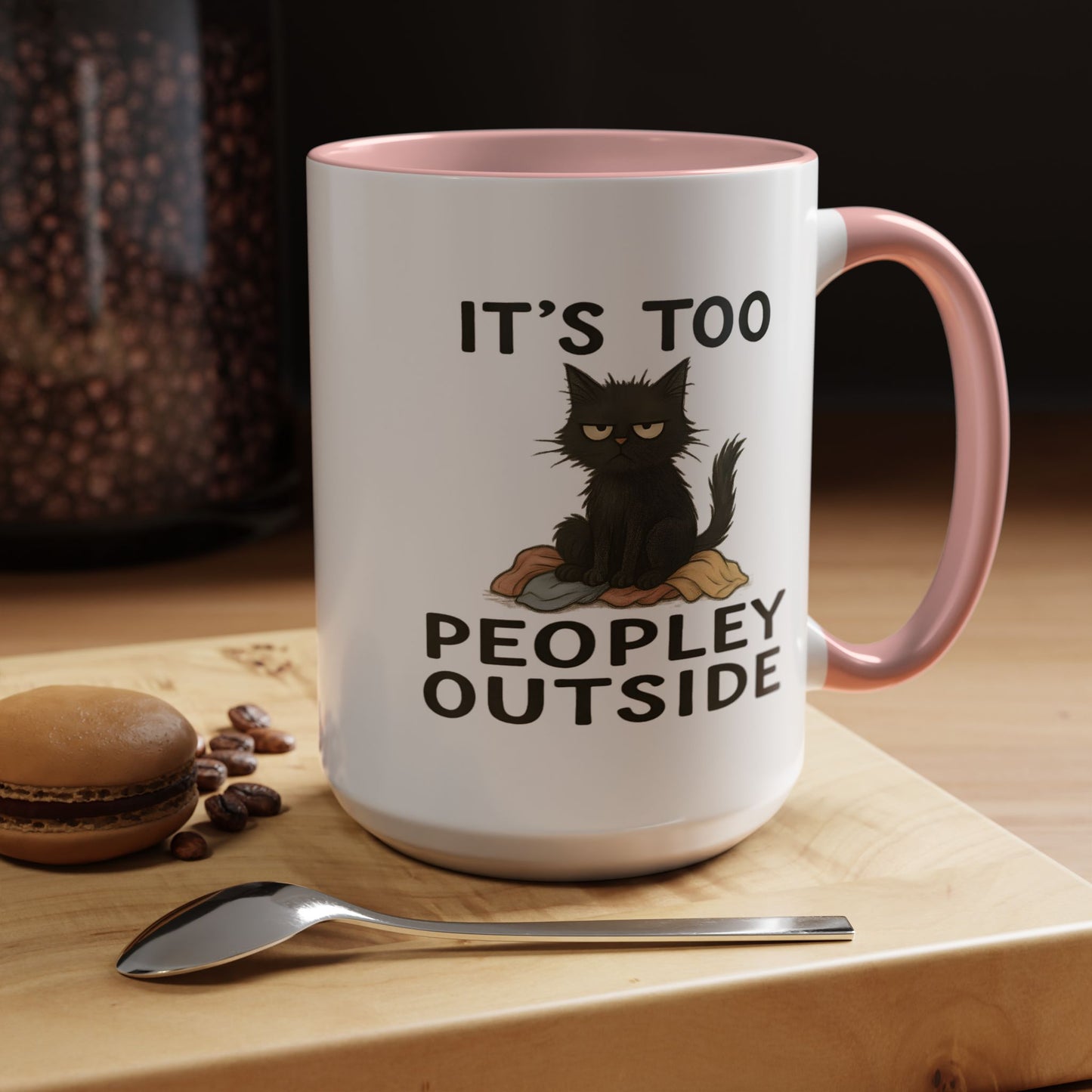 Animal Mug - It's Too Peopley Outside