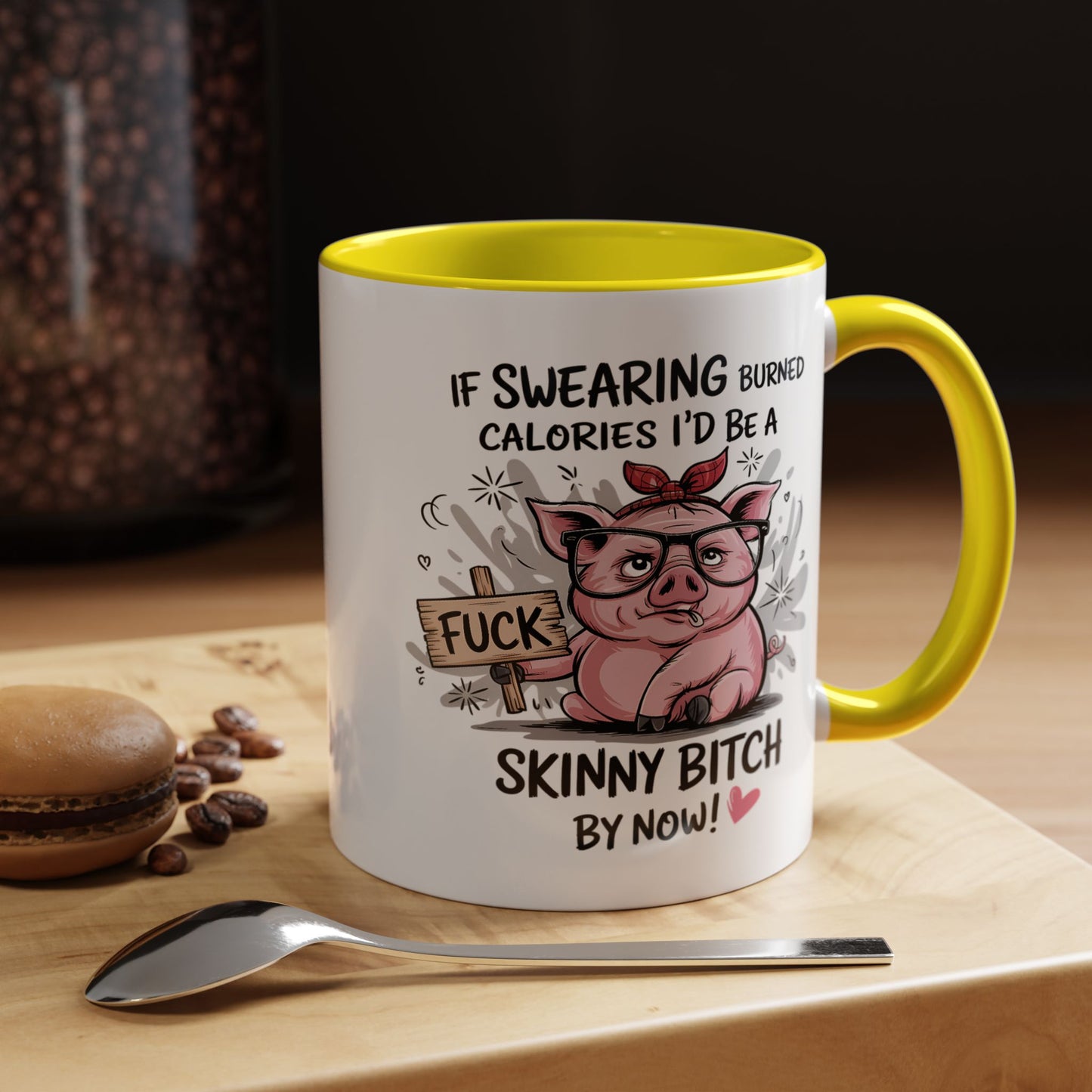 Adult Mug - If Swearing Burned Calories