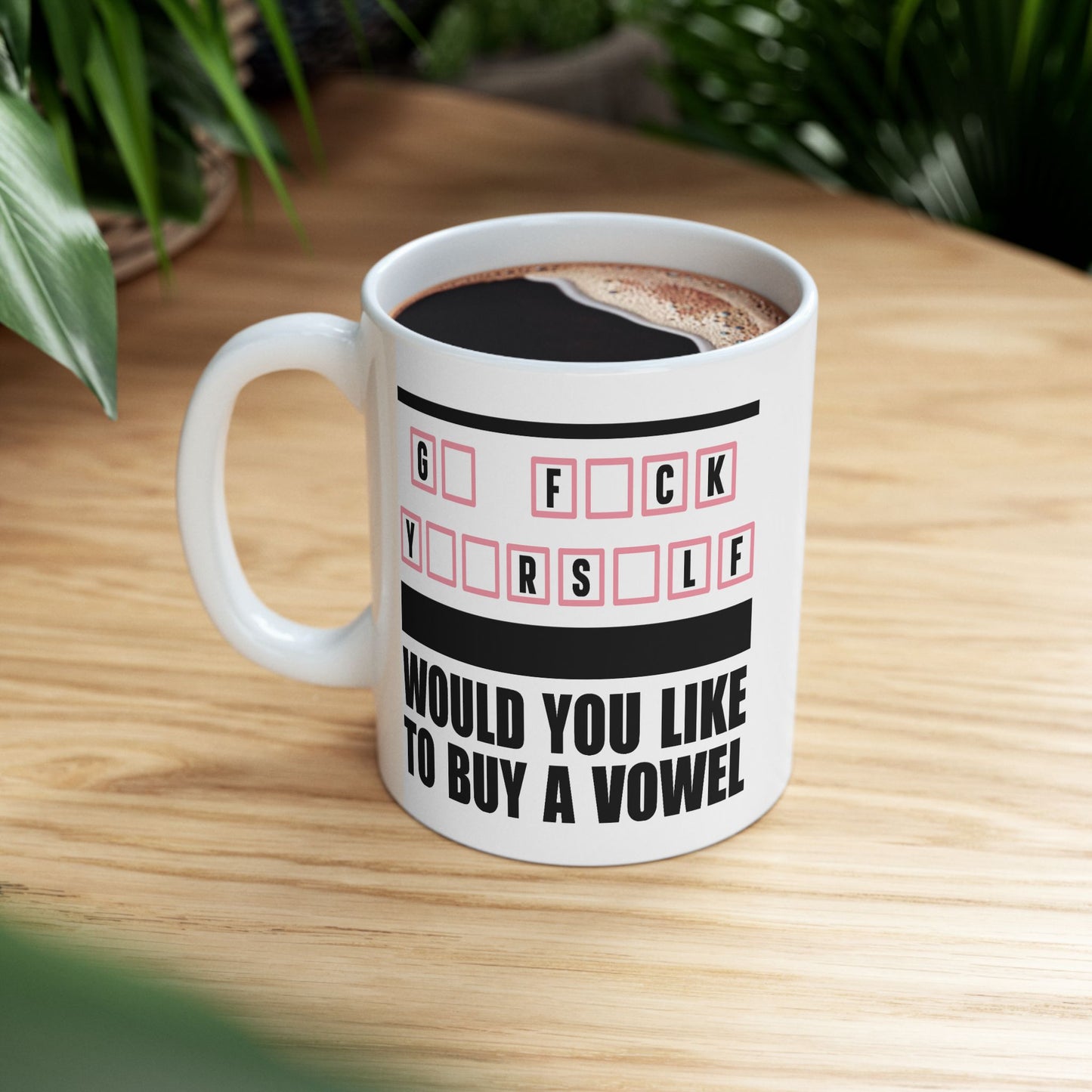 Adult Mug - Would You Like To Buy A Vowel