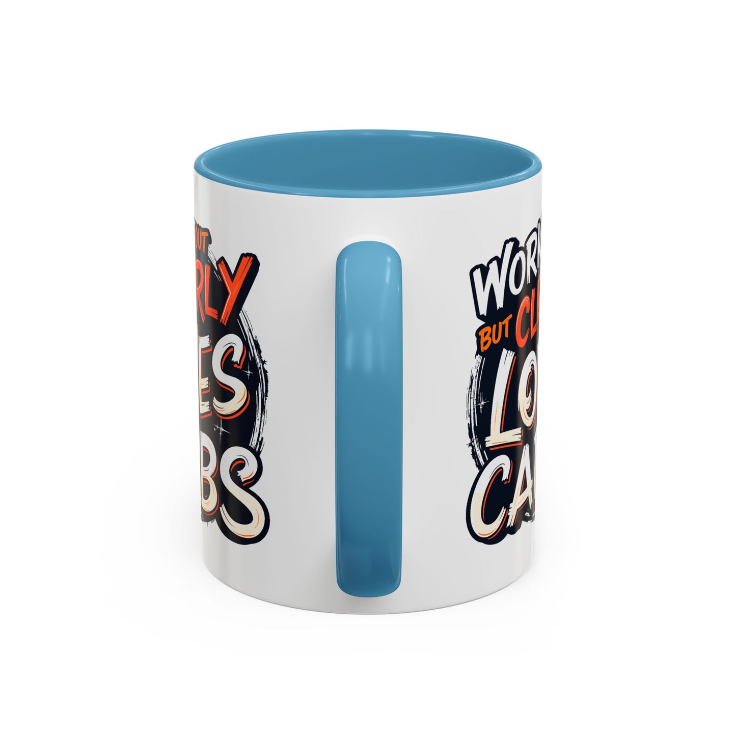 Adult Mug - Works Out But