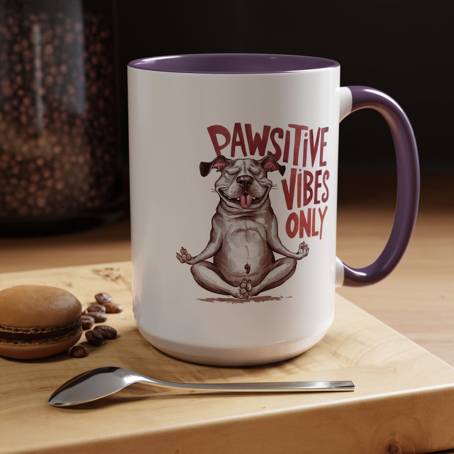 Animal Mug - Pawsitive Vibes Only