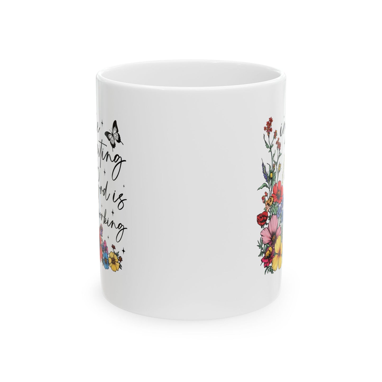 Religious Mug - In The Waiting