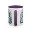Christmas Mug - Blue Snowman Family