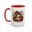 Christmas Mug - Red and Green Snowman 2