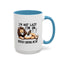Humor Mug - I'm Not Lazy I'm on Energy Saving Mode Lion