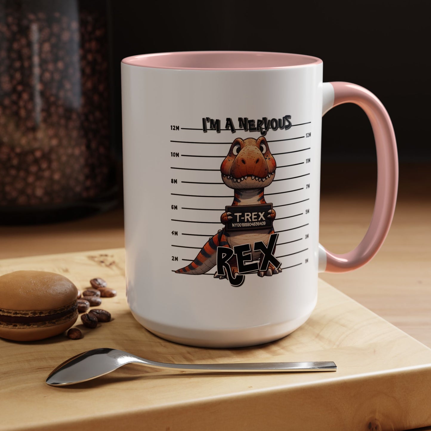 Humor Mug - I'm A Nervous Rex