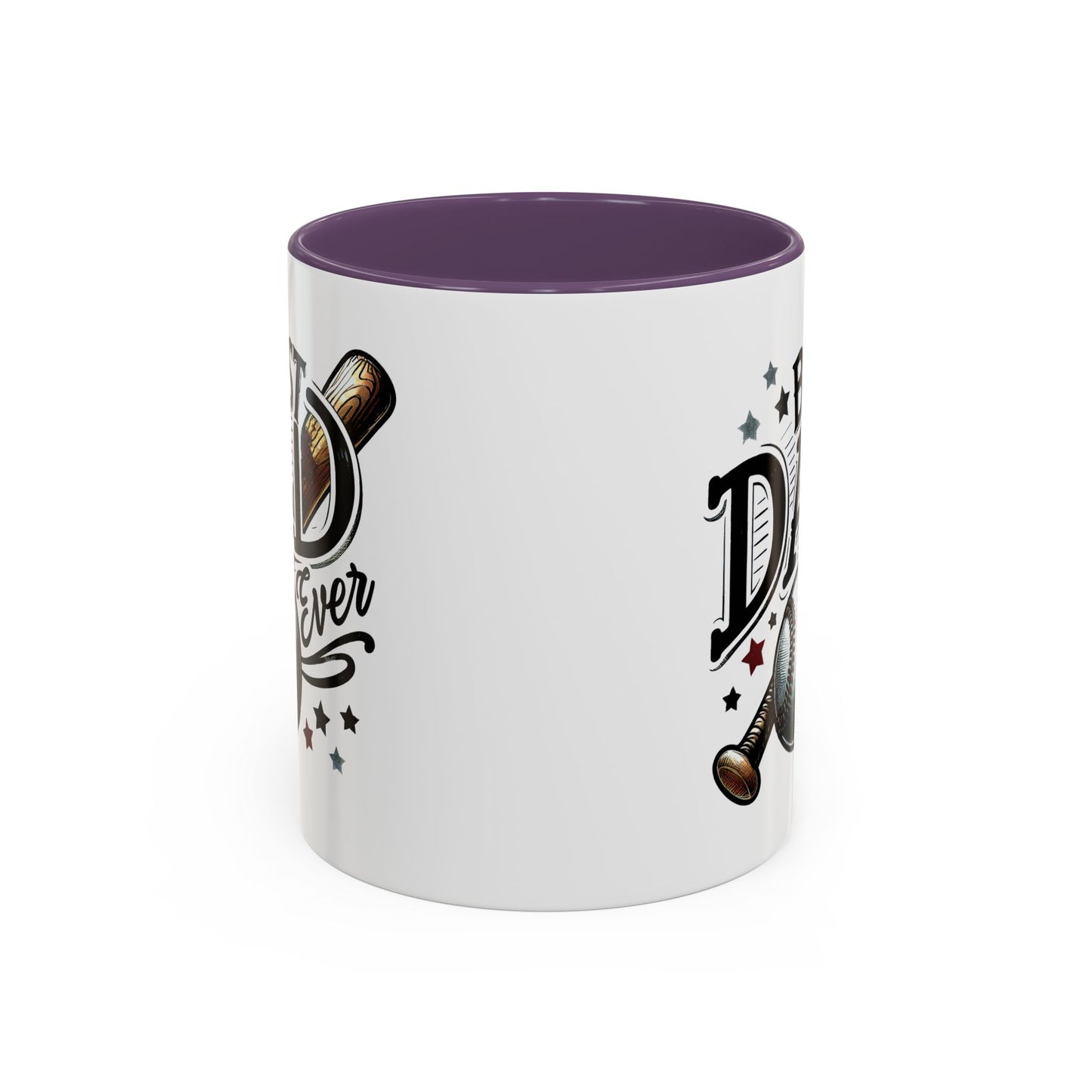 Father's Day Mug - Best Dad Ever Baseball
