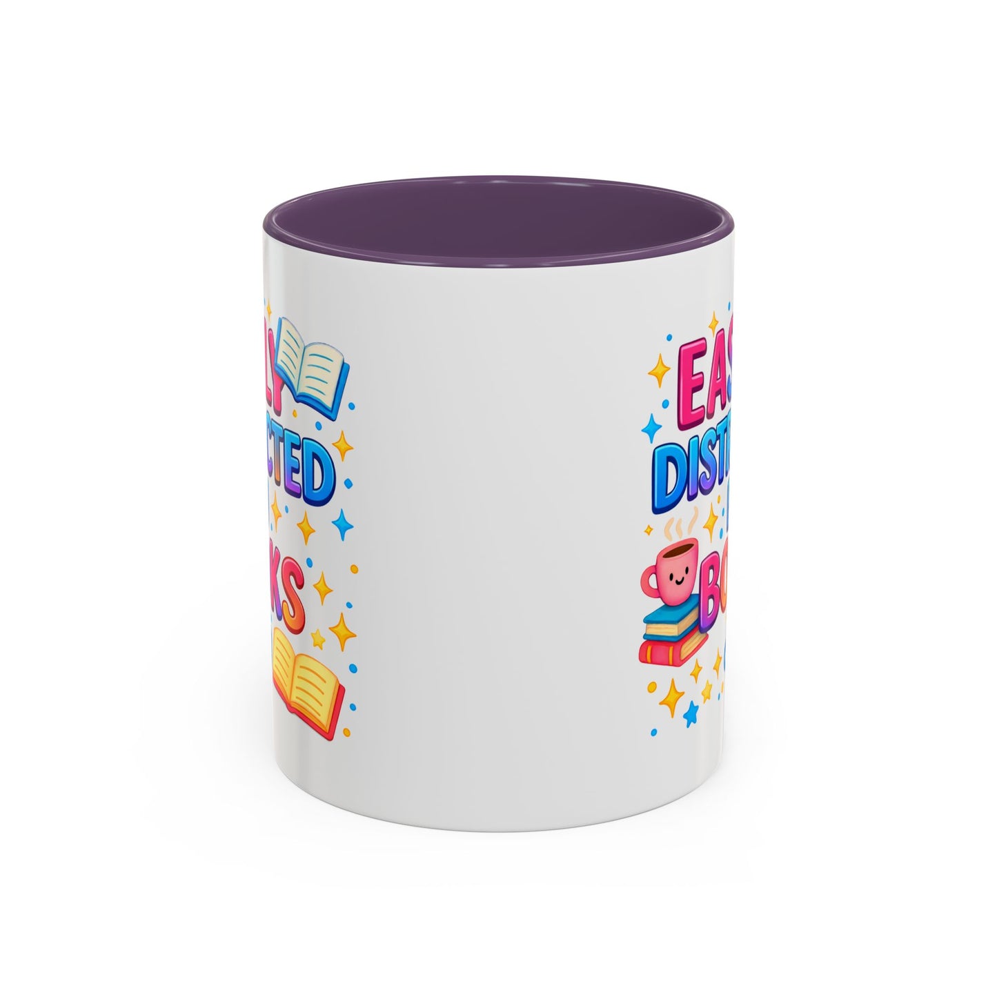 Humor Mug - Easily Distracted By Books