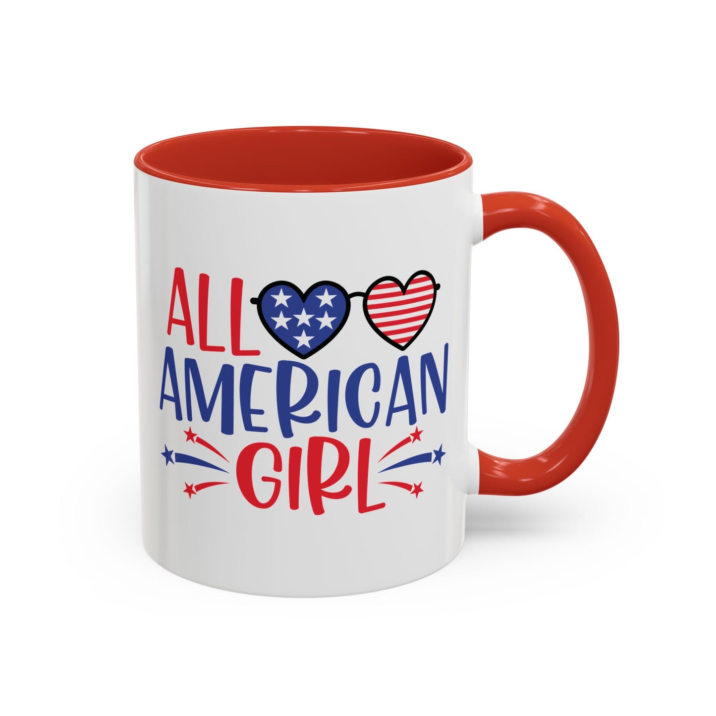 4th of July Mug - All American Girl