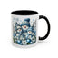 Christmas Mug - Blue Snowman Family
