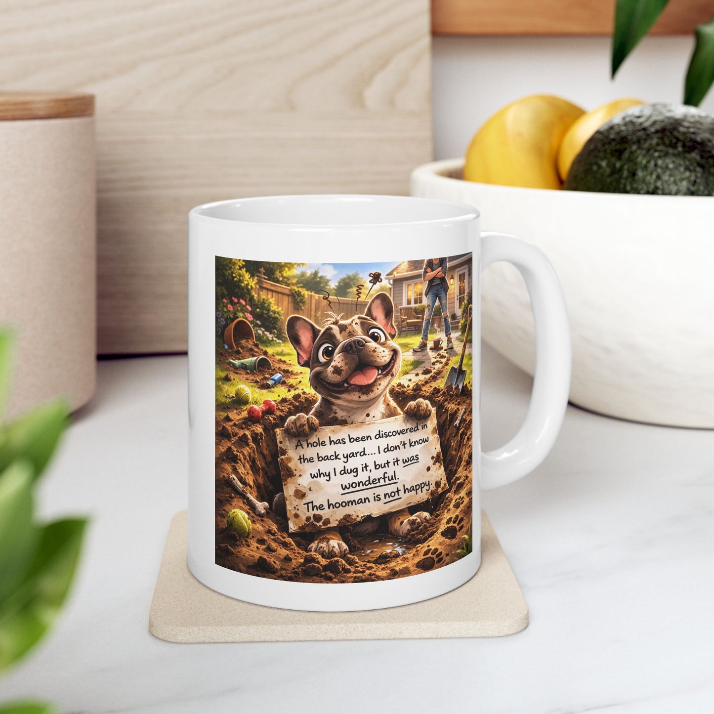 Animal Mug - A Hole Has Been Discovered