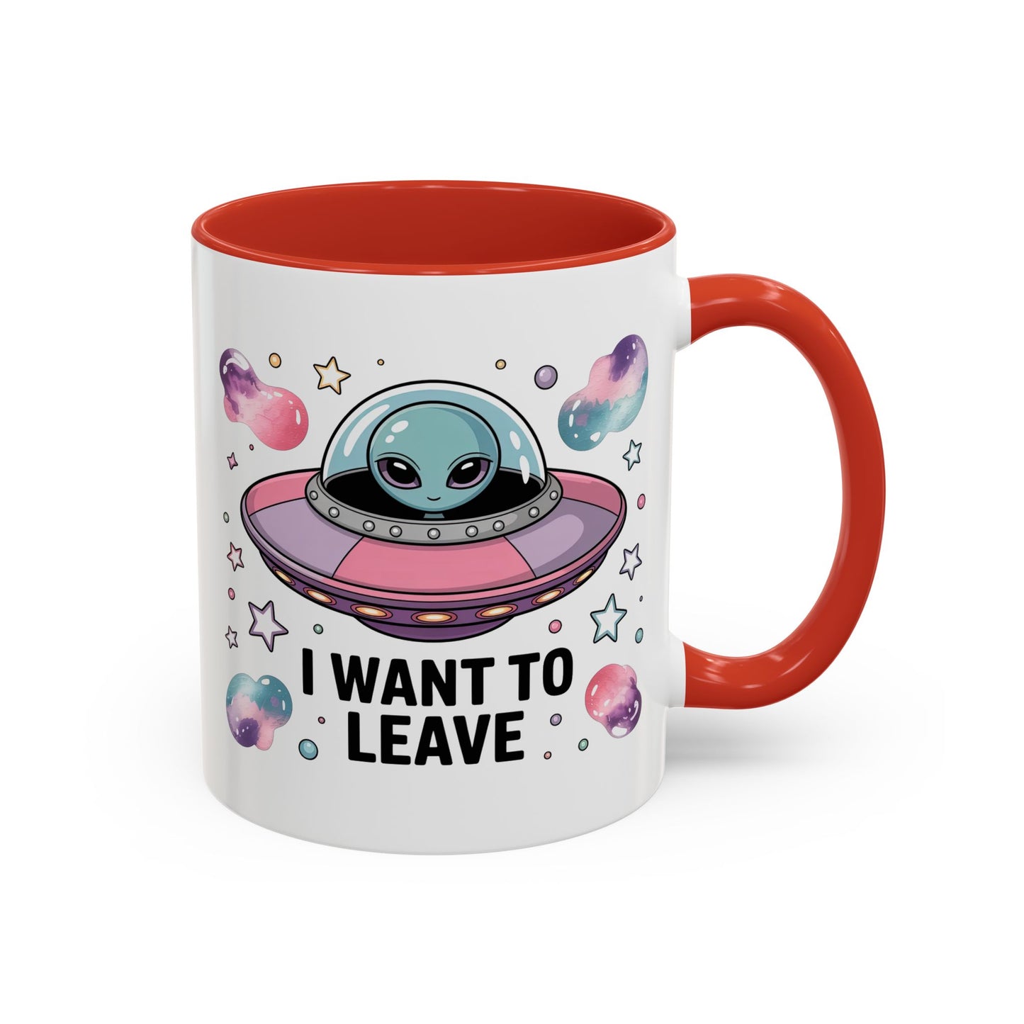 Alien Mug - I Want To Leave